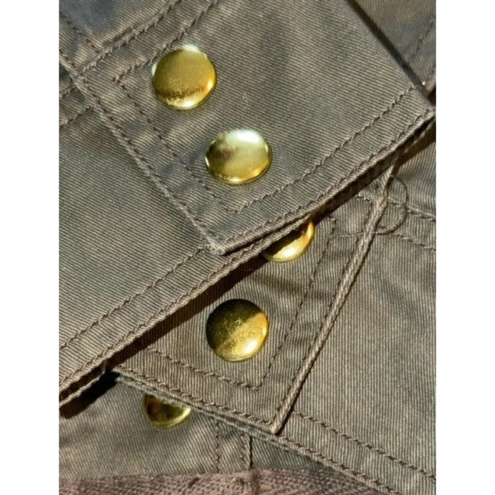 J.Crew Relaxed Boyfriend Field Jacket Olive Green Utility Coat XS